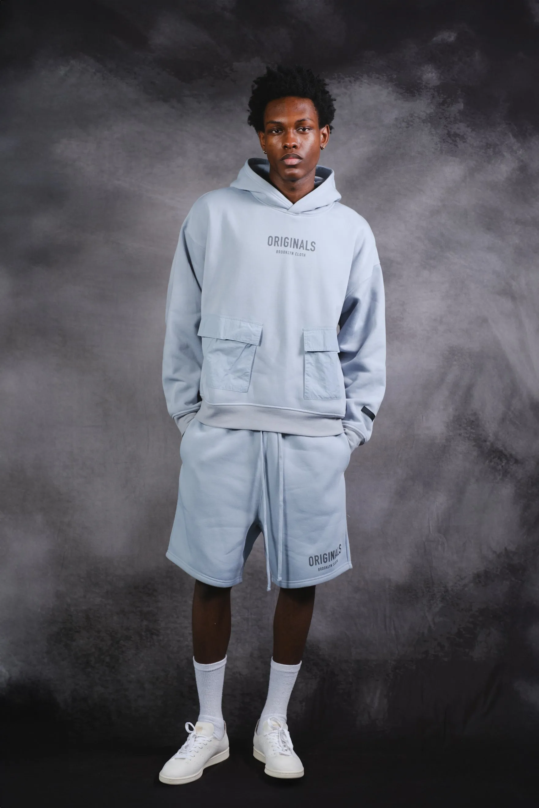 Originals Nylon Cargo Pocket Hoodie