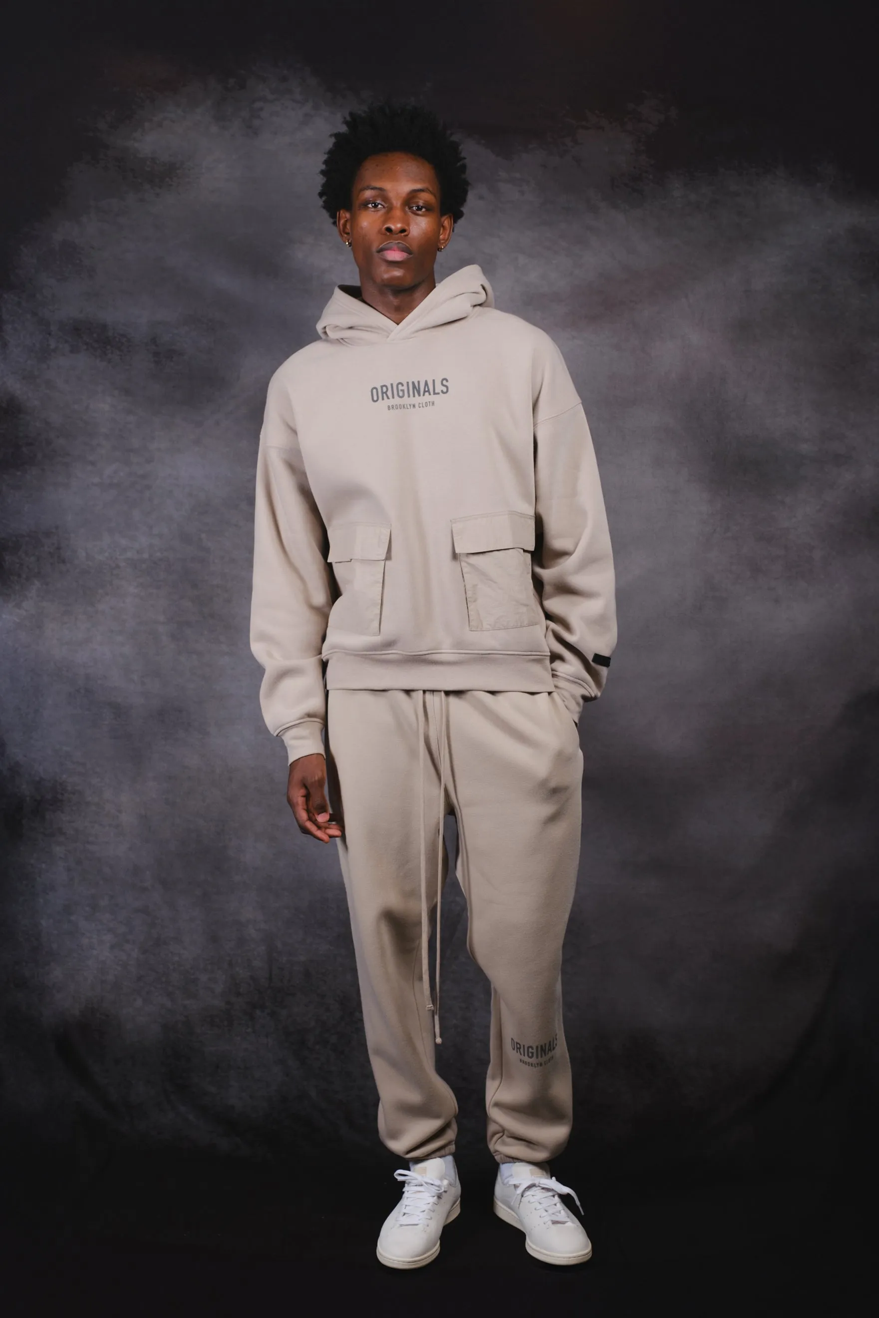 Originals Nylon Cargo Pocket Hoodie