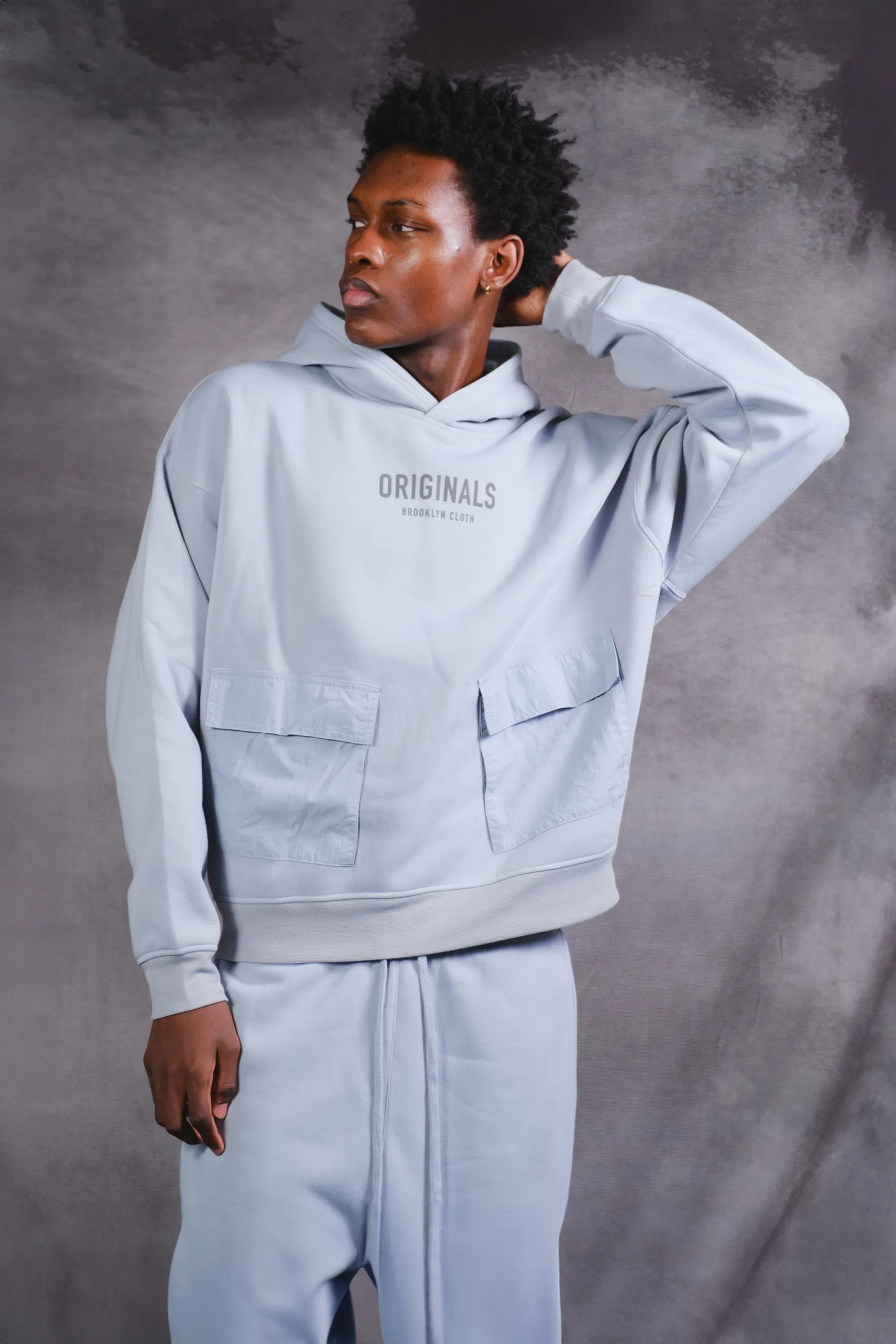 Originals Nylon Cargo Pocket Hoodie