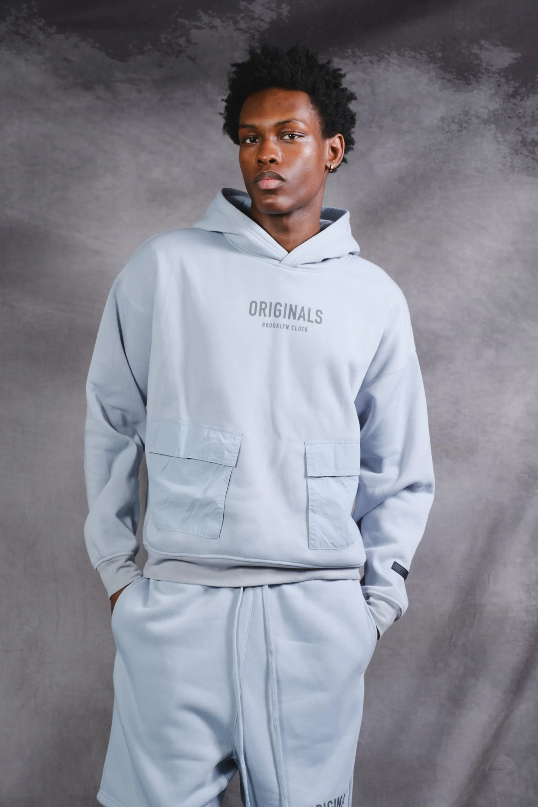 Originals Nylon Cargo Pocket Hoodie