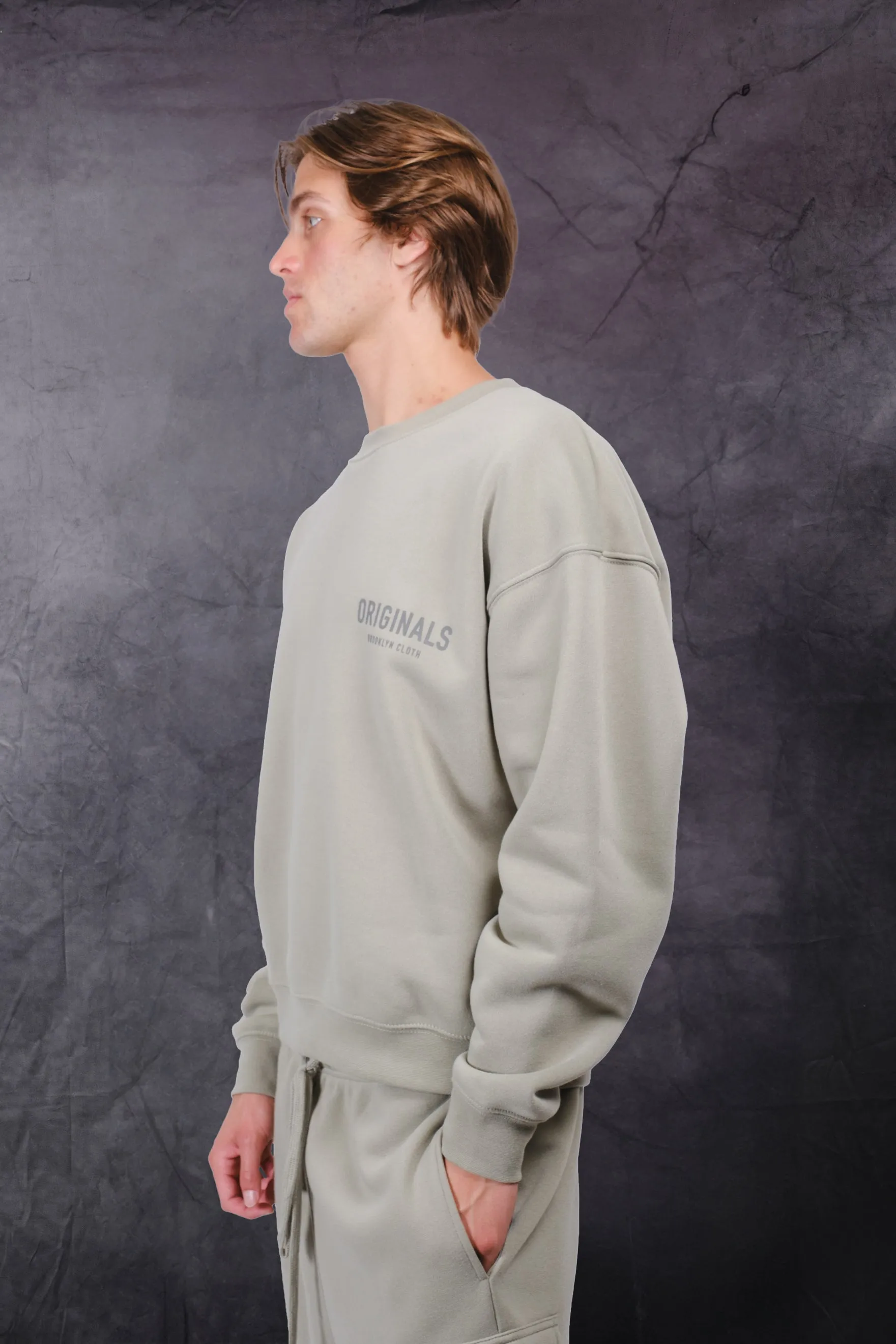 Originals Tonal Hd Fleece Crew