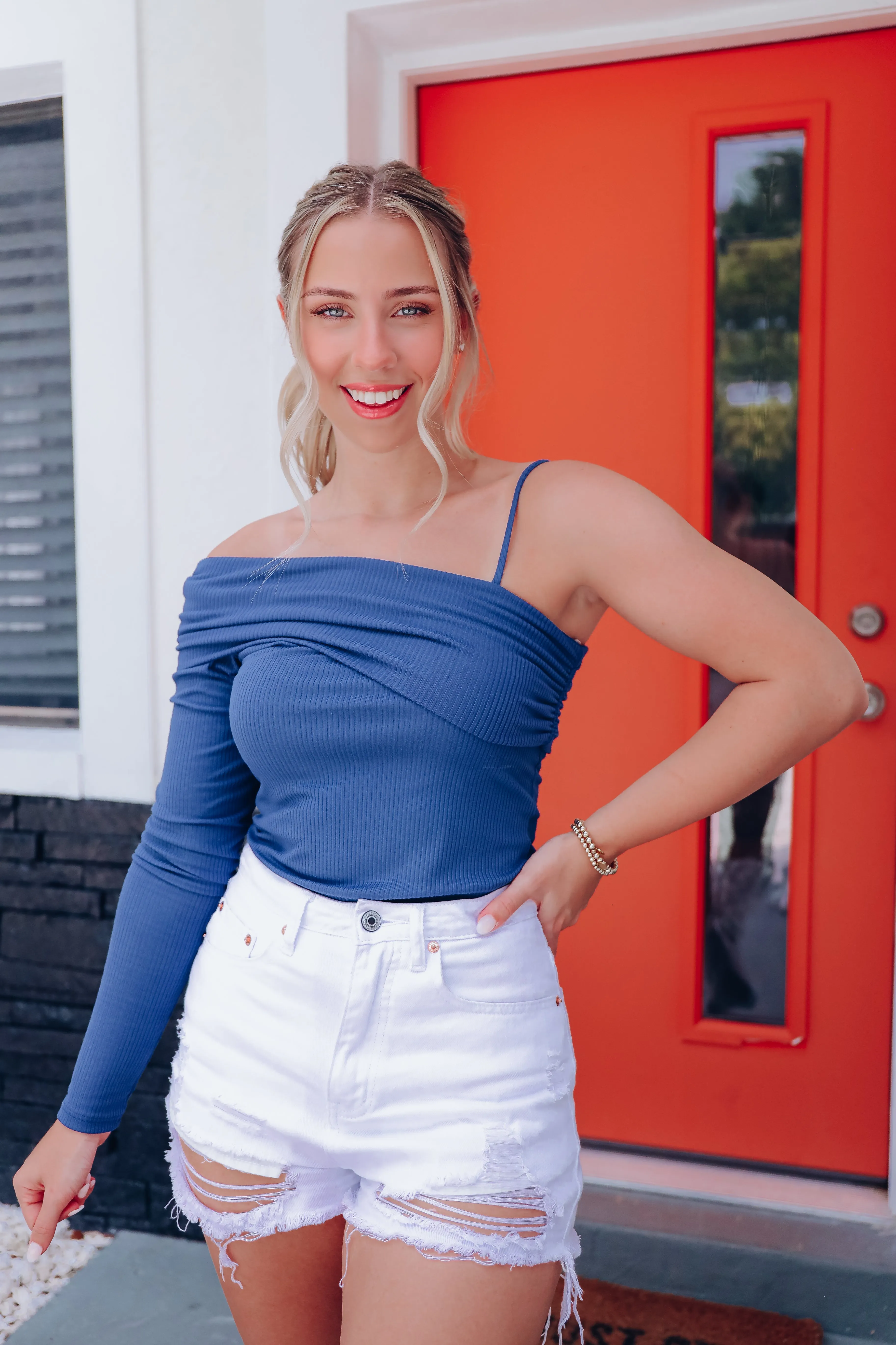 Oscar Worthy One Shoulder Bodysuit