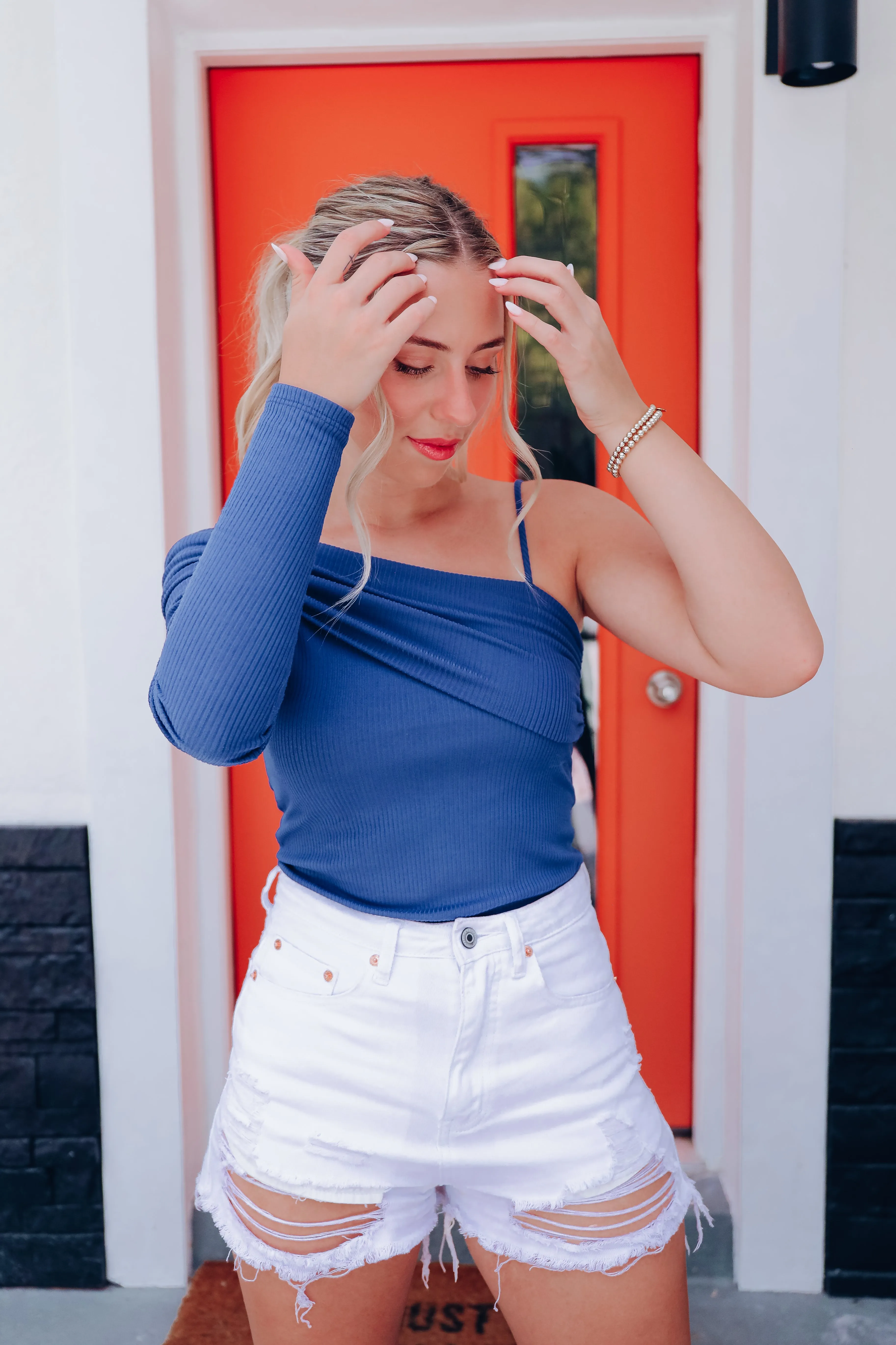 Oscar Worthy One Shoulder Bodysuit