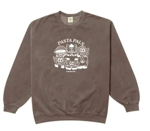 Other Side Store 'Pasta Pals' Sweater - Vintage Washed Chocolate