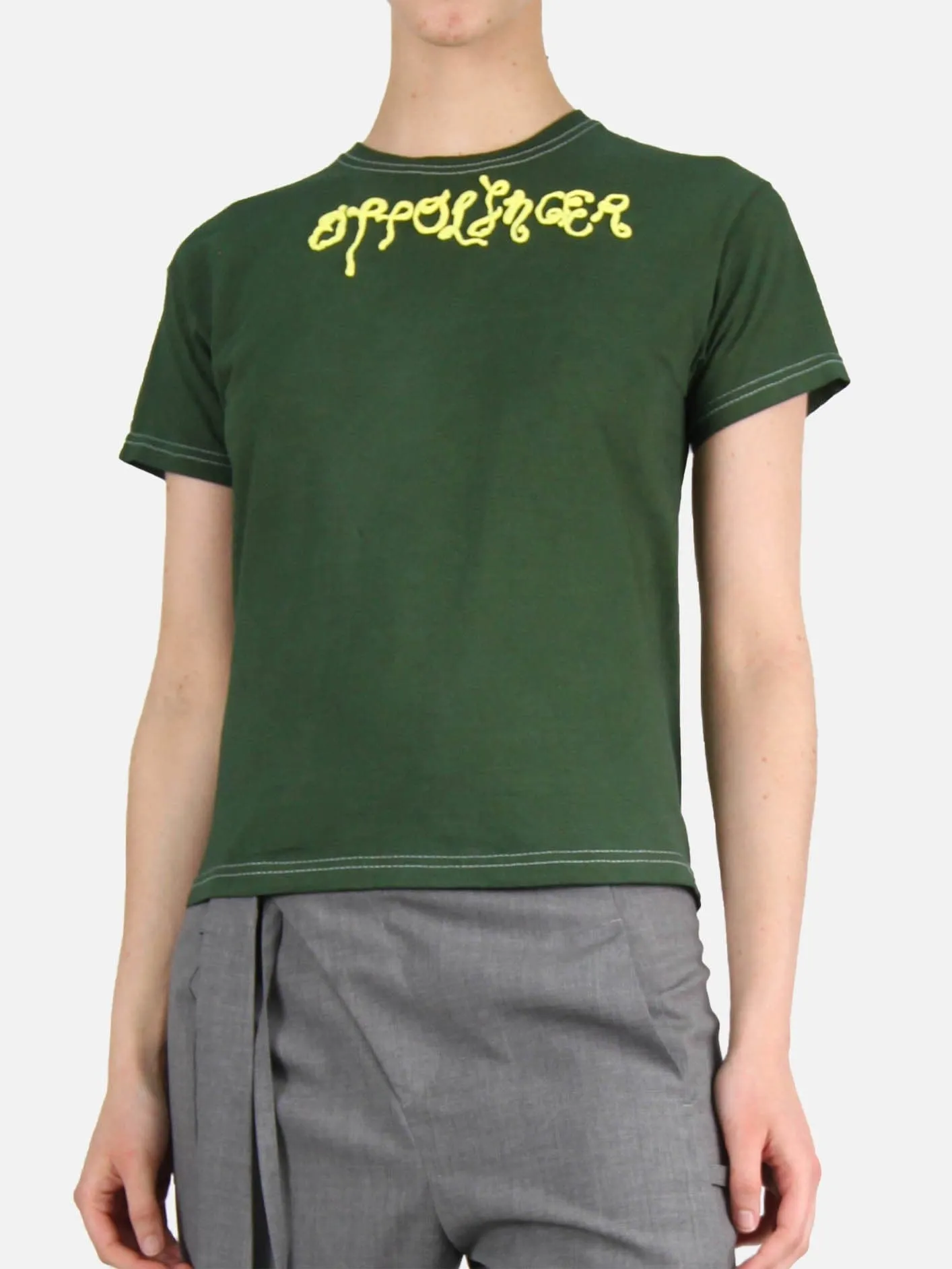 Otto Fitted T-Shirt - Forest Green