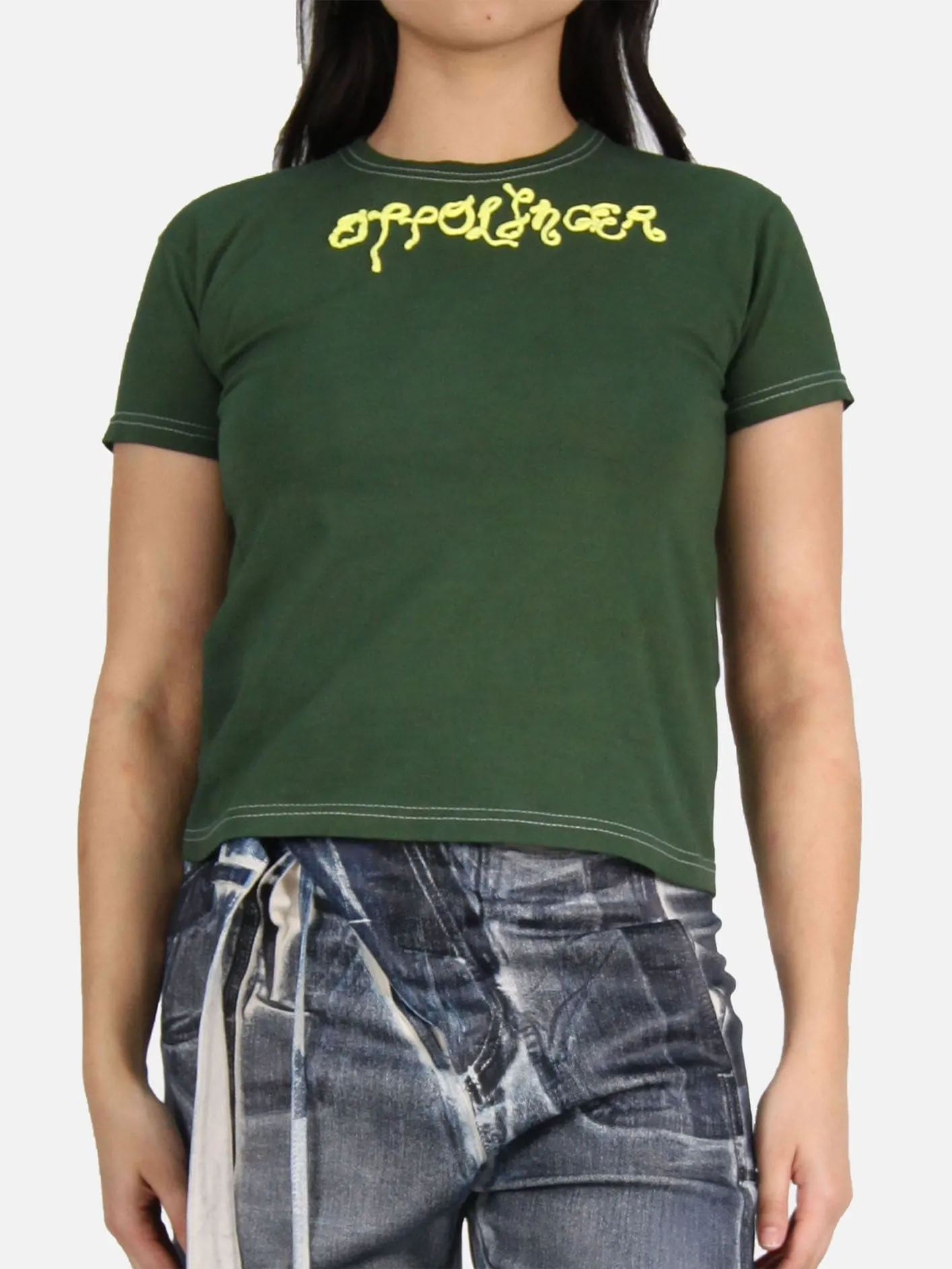 Otto Fitted T-Shirt - Forest Green