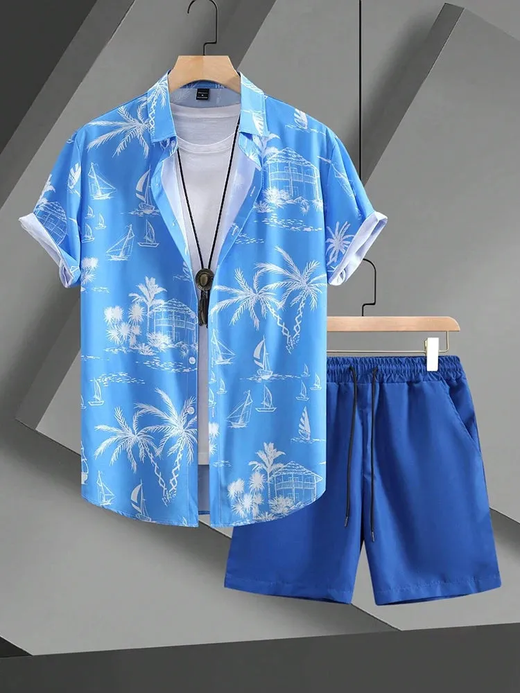 Outdoor Everyday Men's Summer Shorts Street Fashion Casual Shirt