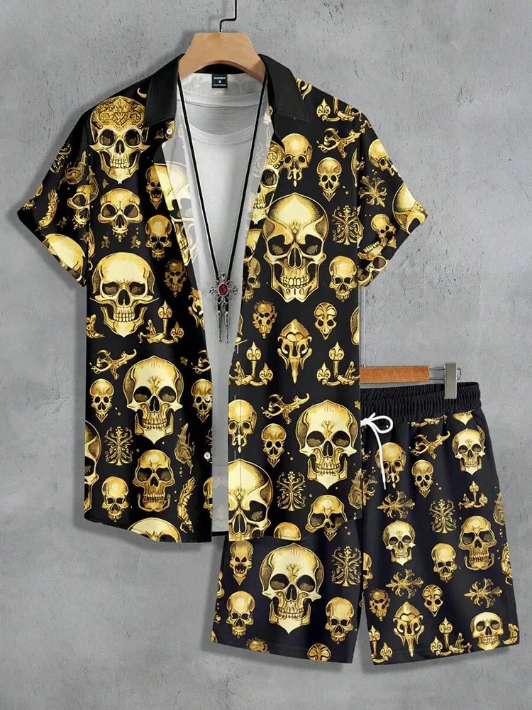 Outdoor Everyday Men's Summer Shorts Street Fashion Casual Shirt