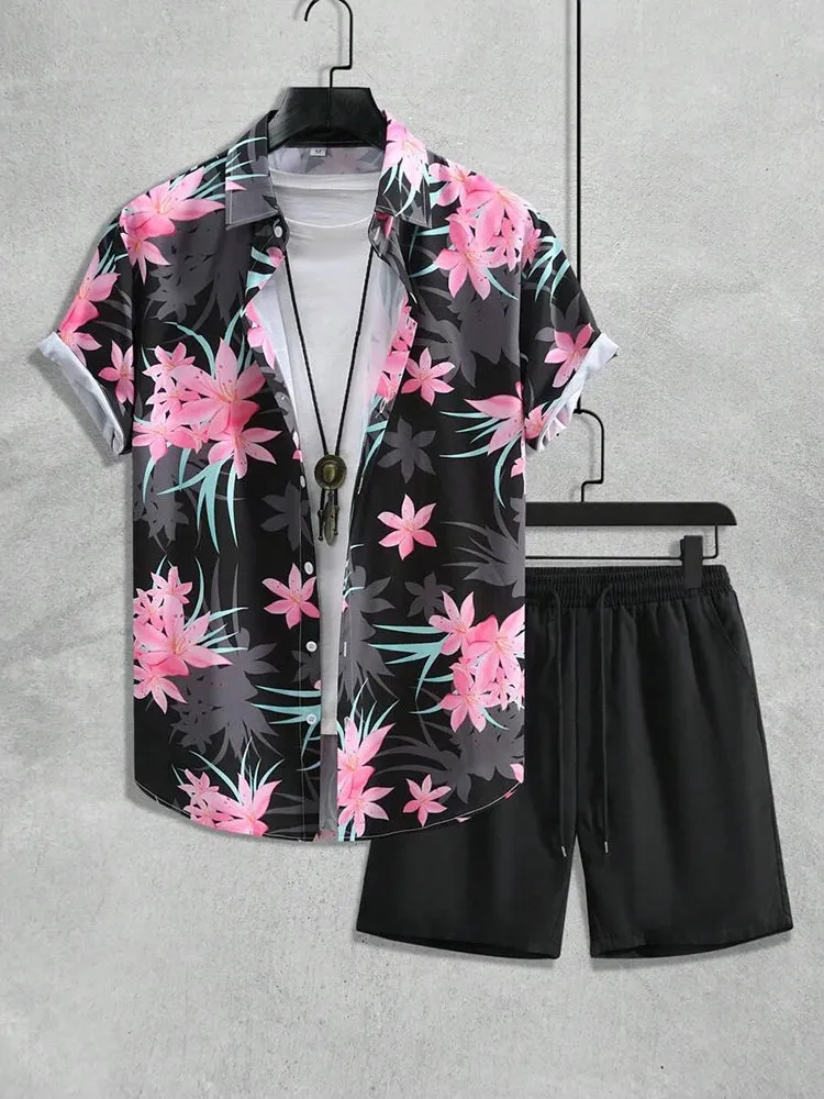 Outdoor Everyday Men's Summer Shorts Street Fashion Casual Shirt