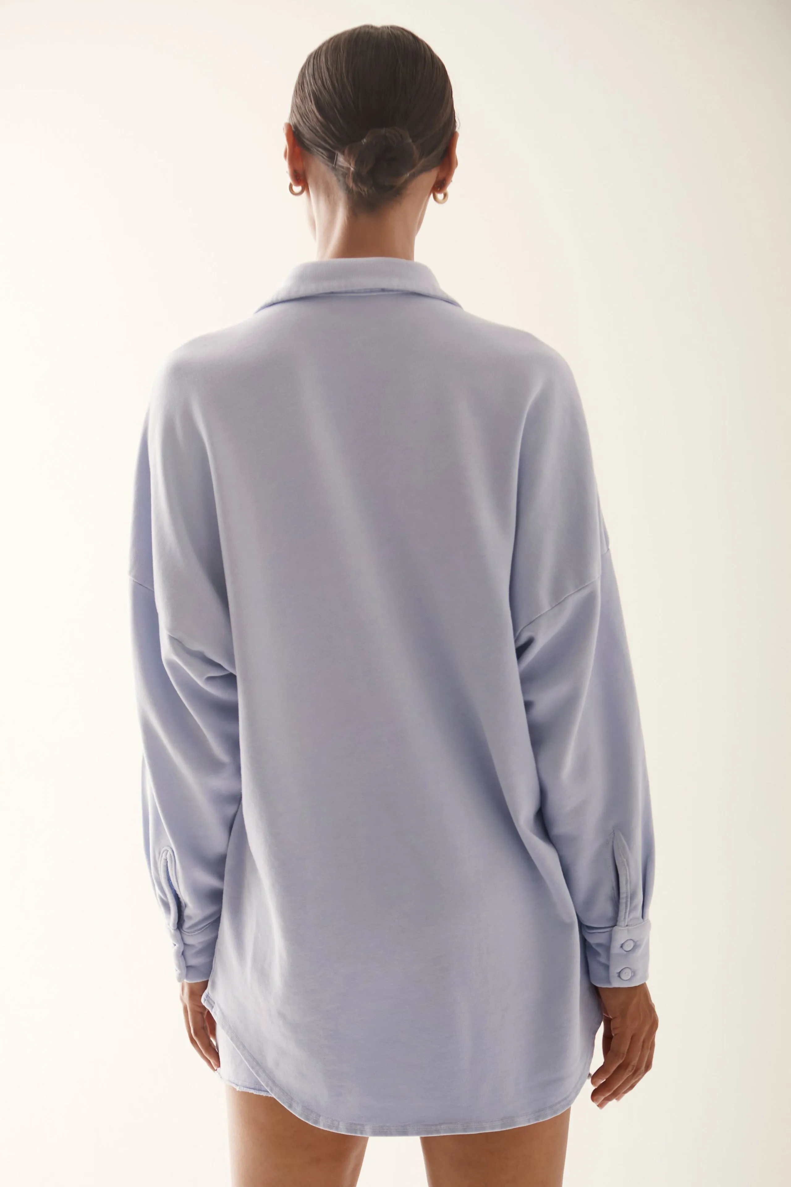 Oversized Button Front