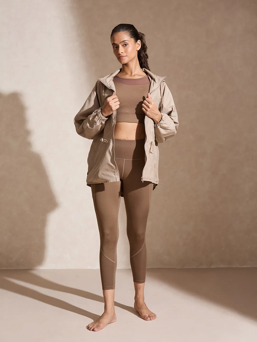 Oversized Commuter Jacket Dune