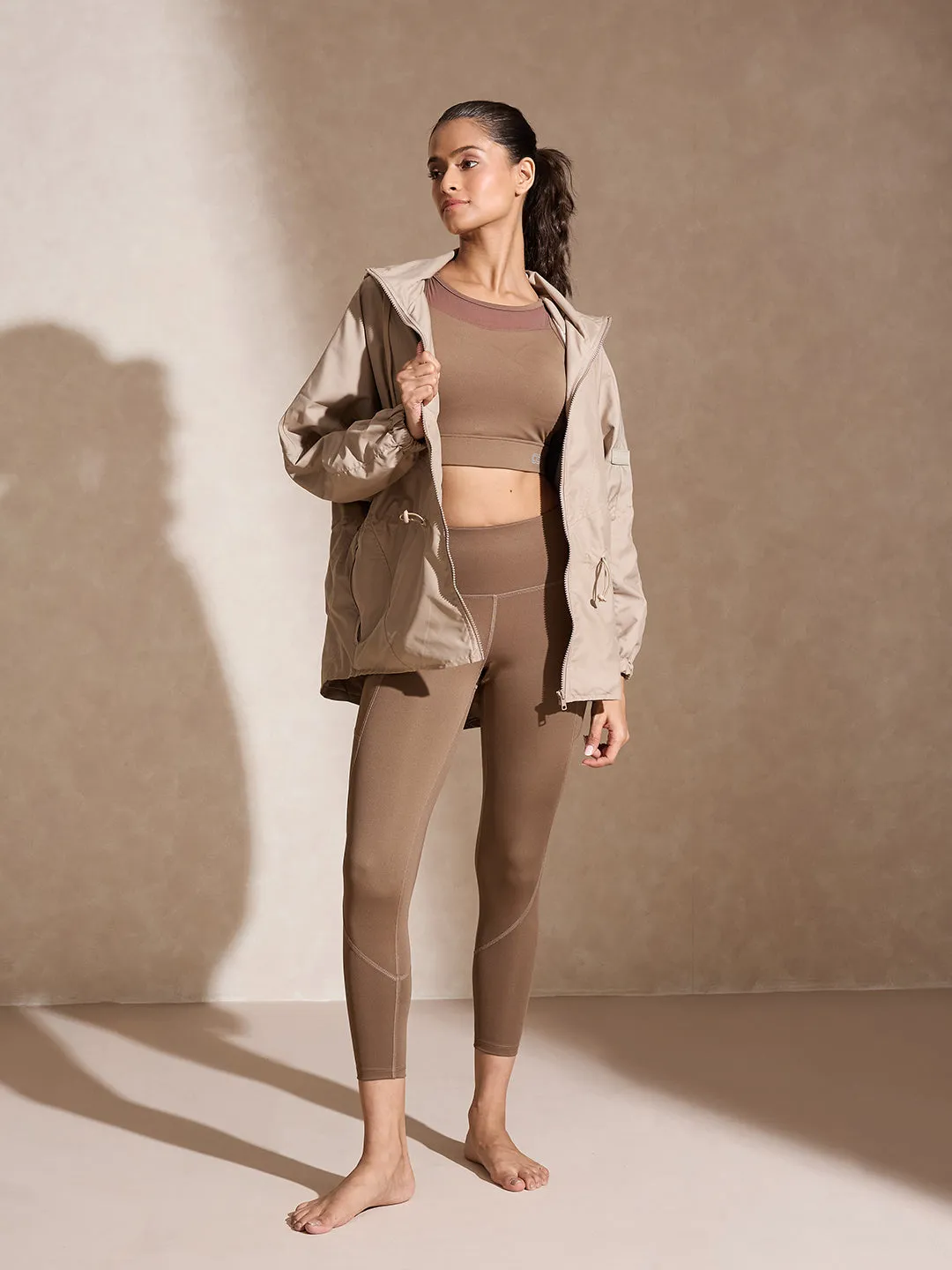 Oversized Commuter Jacket Dune