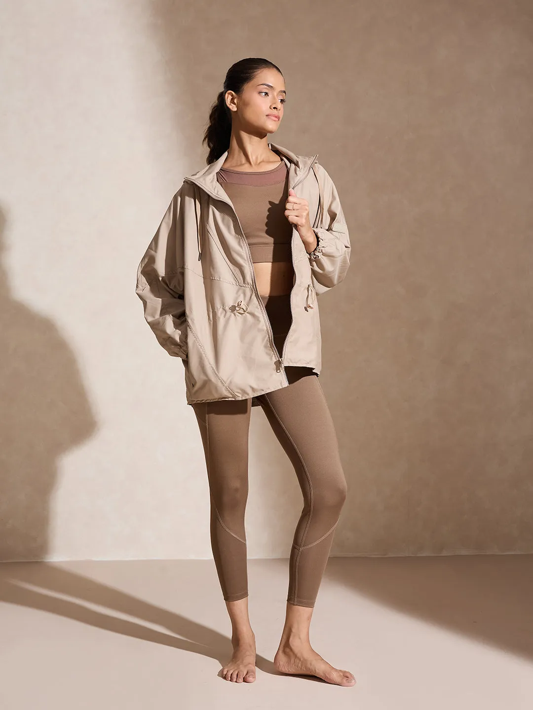 Oversized Commuter Jacket Dune