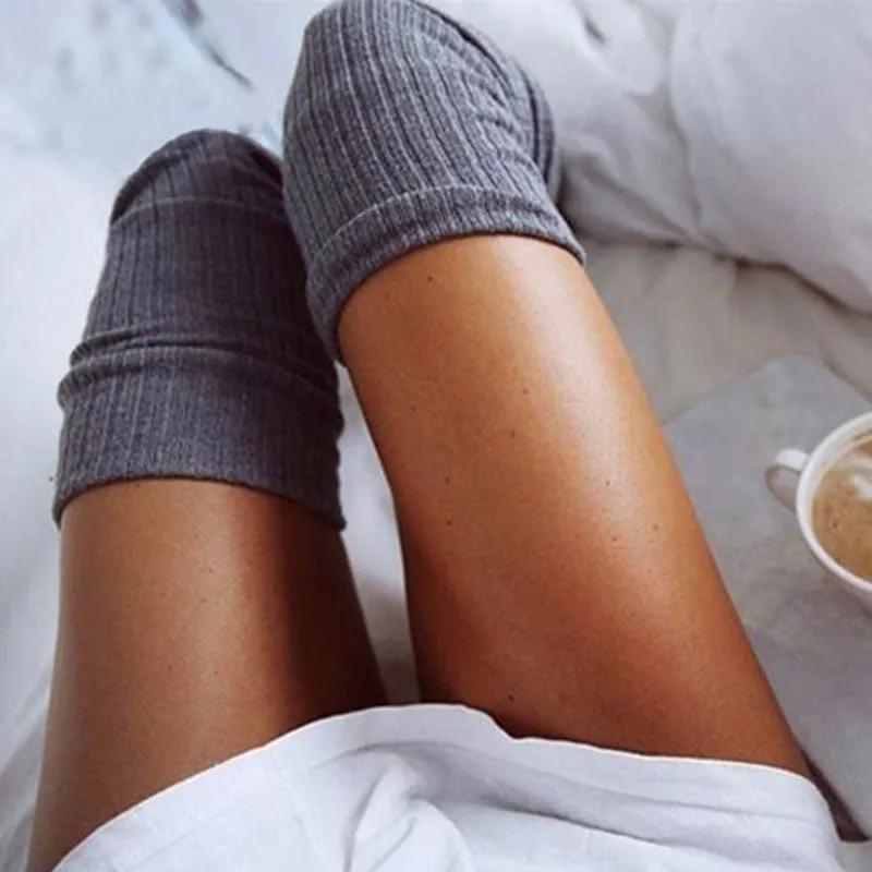 Oversized Cotton Leg Warmers