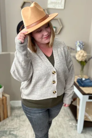 Oversized Hi-Lo Sweater Cardigan