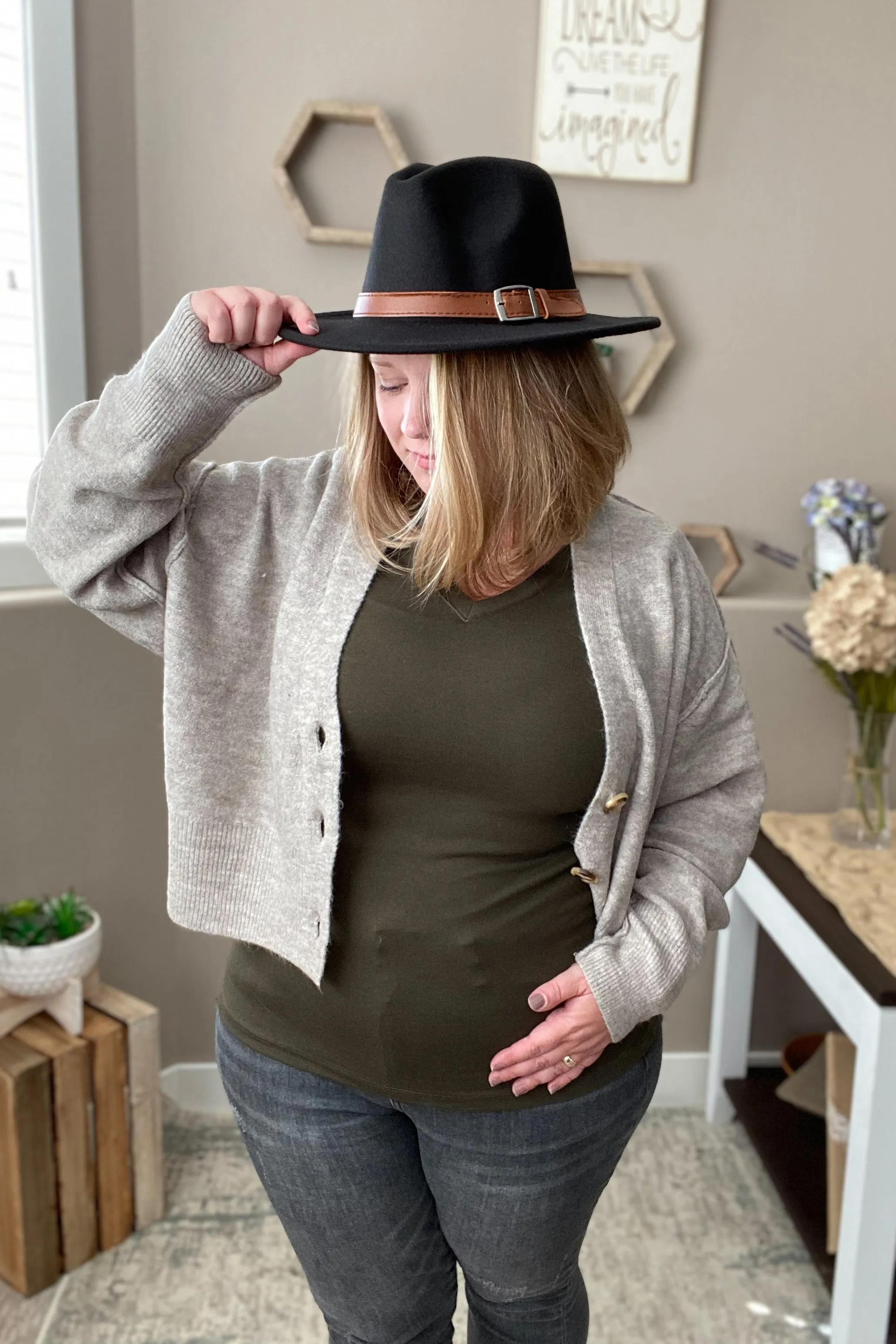 Oversized Hi-Lo Sweater Cardigan