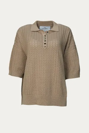OVERSIZED POLO SHIRT