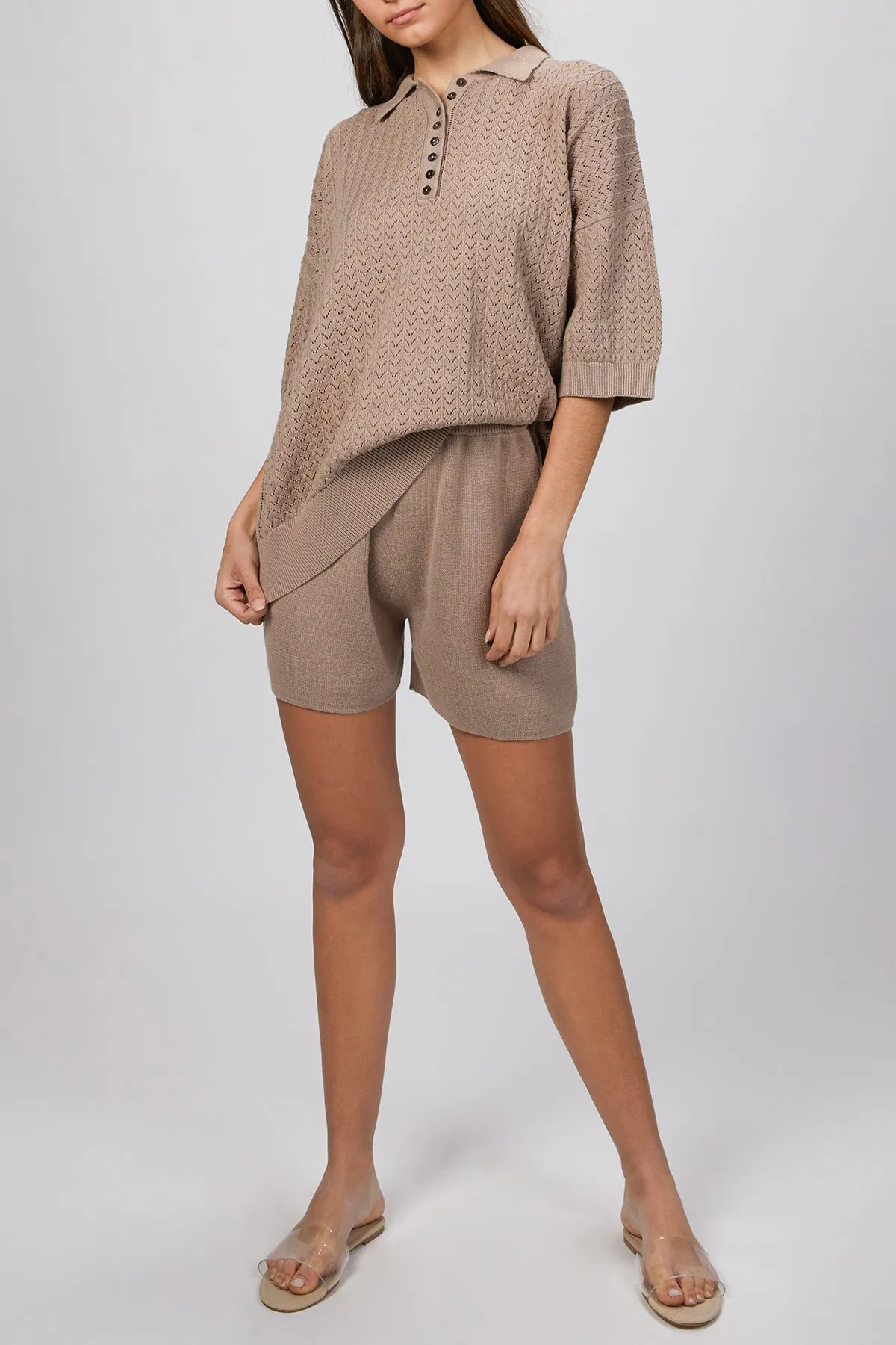 OVERSIZED POLO SHIRT