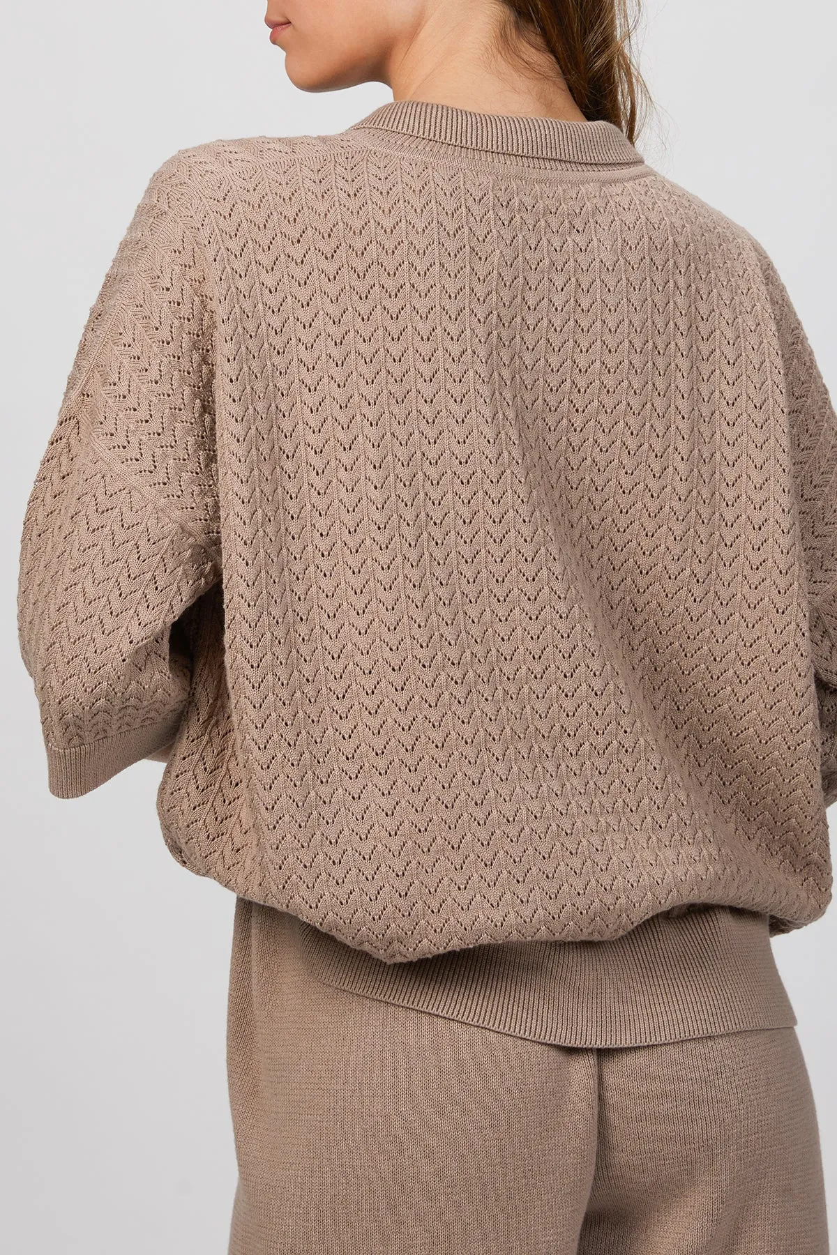 OVERSIZED POLO SHIRT