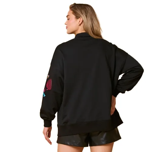 Oversized TENNIS Henley