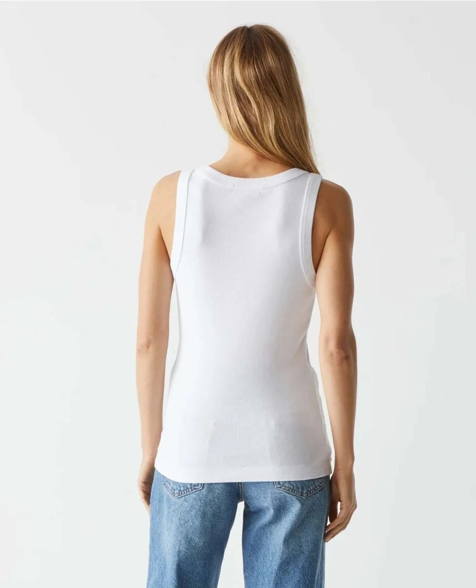 Paloma Tank White