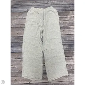 Pants Linen By Cme In Beige, Size: M