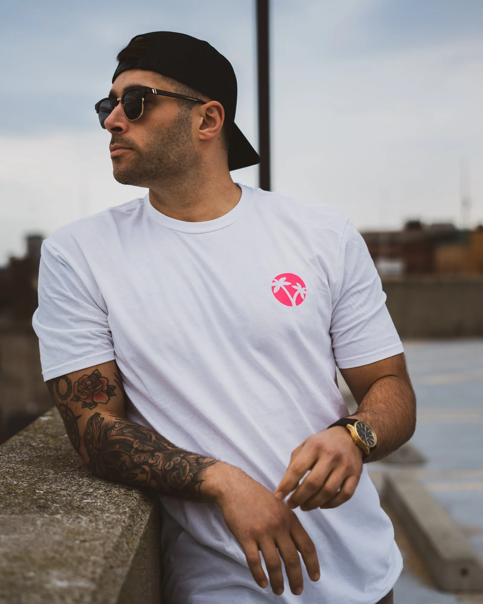 PARADISE - White Short Sleeve Tee