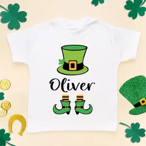 Personalised Name St Patrick's Day Toddler T Shirt