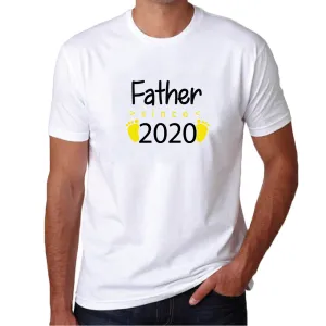 Personalised Year Father T-shirt