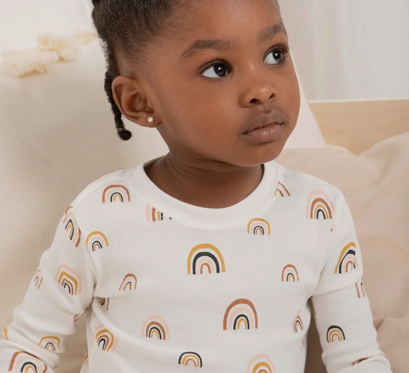 Petit Lem Way Way Up Rainbow Pyjamas