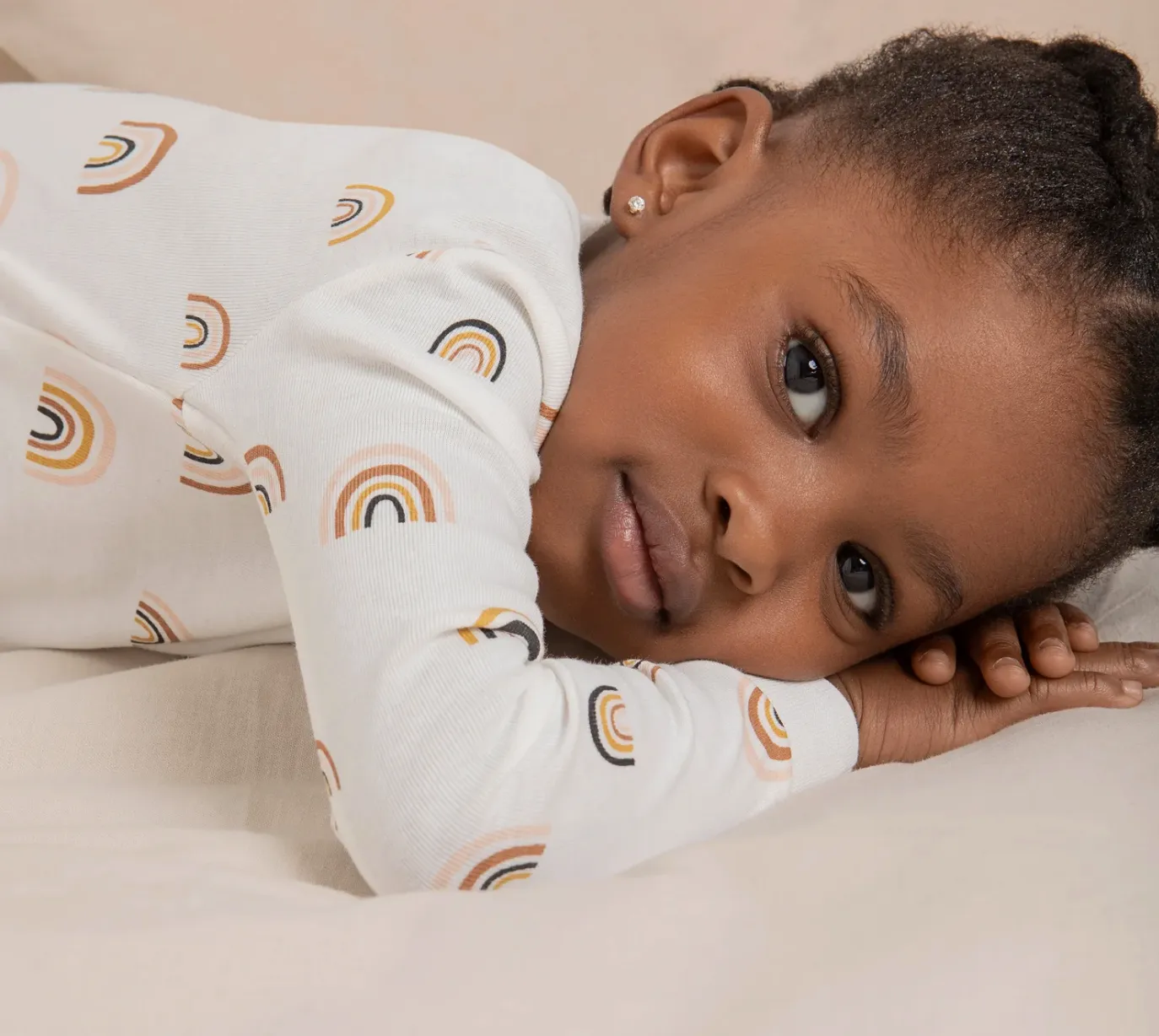 Petit Lem Way Way Up Rainbow Pyjamas