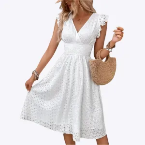 Pippa - Stylish Summer Vibes Woman's Midi Dress