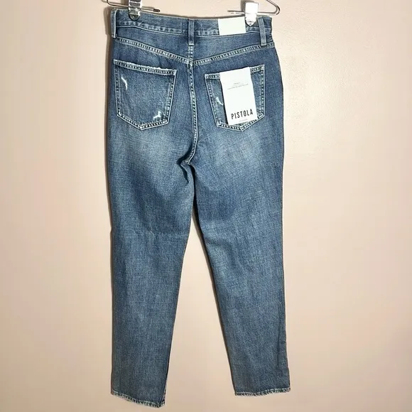 Pistola Presley High Rise Relaxed Roller Jeans
