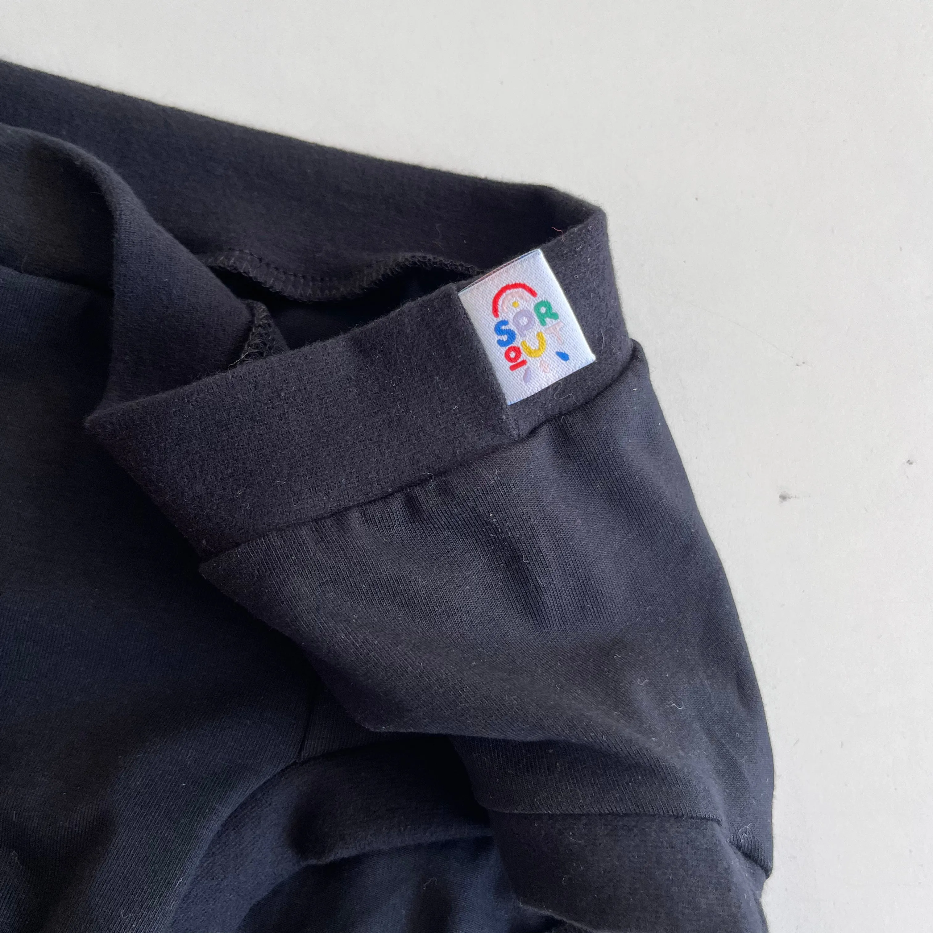 Plain Black Unisex Boxers | Men’s Women’s Pants | Organic Cotton Underwear