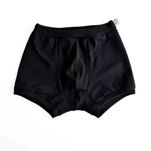 Plain Black Unisex Boxers | Men’s Women’s Pants | Organic Cotton Underwear