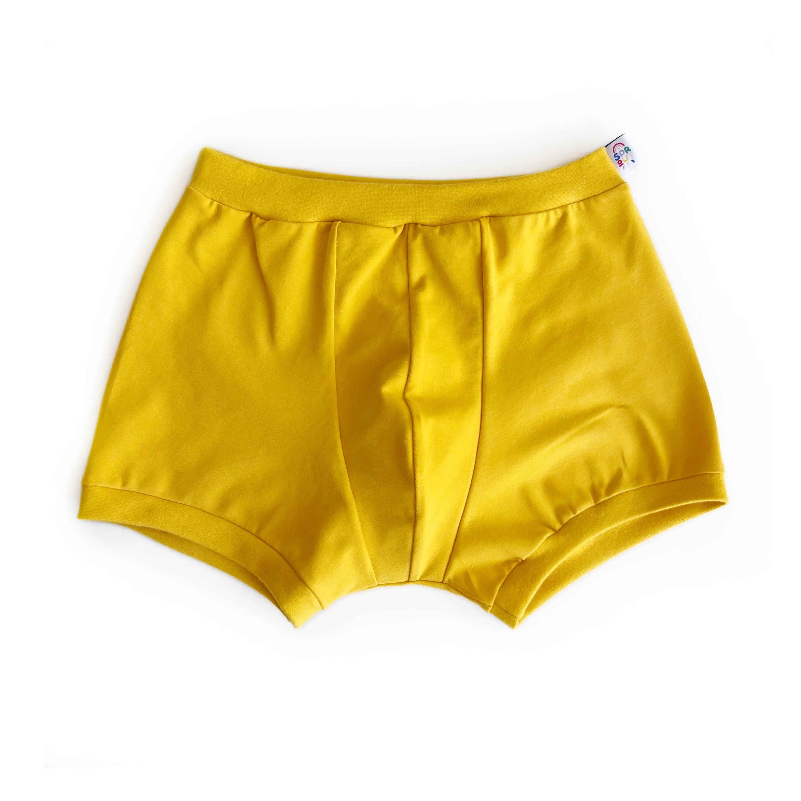 Plain Yellow Unisex Boxers | Men’s Women’s Pants | Organic Cotton Underwear