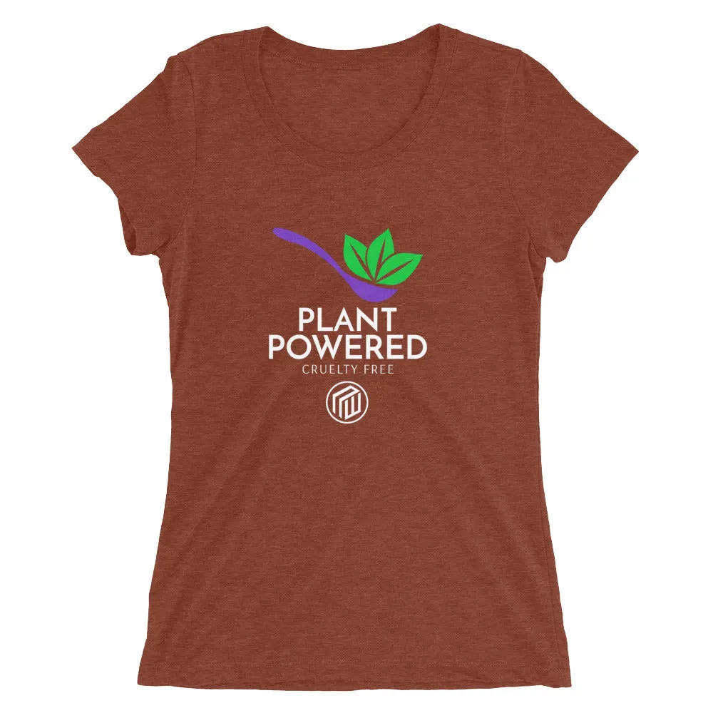 Plant Powered Ladies' short sleeve t-shirt