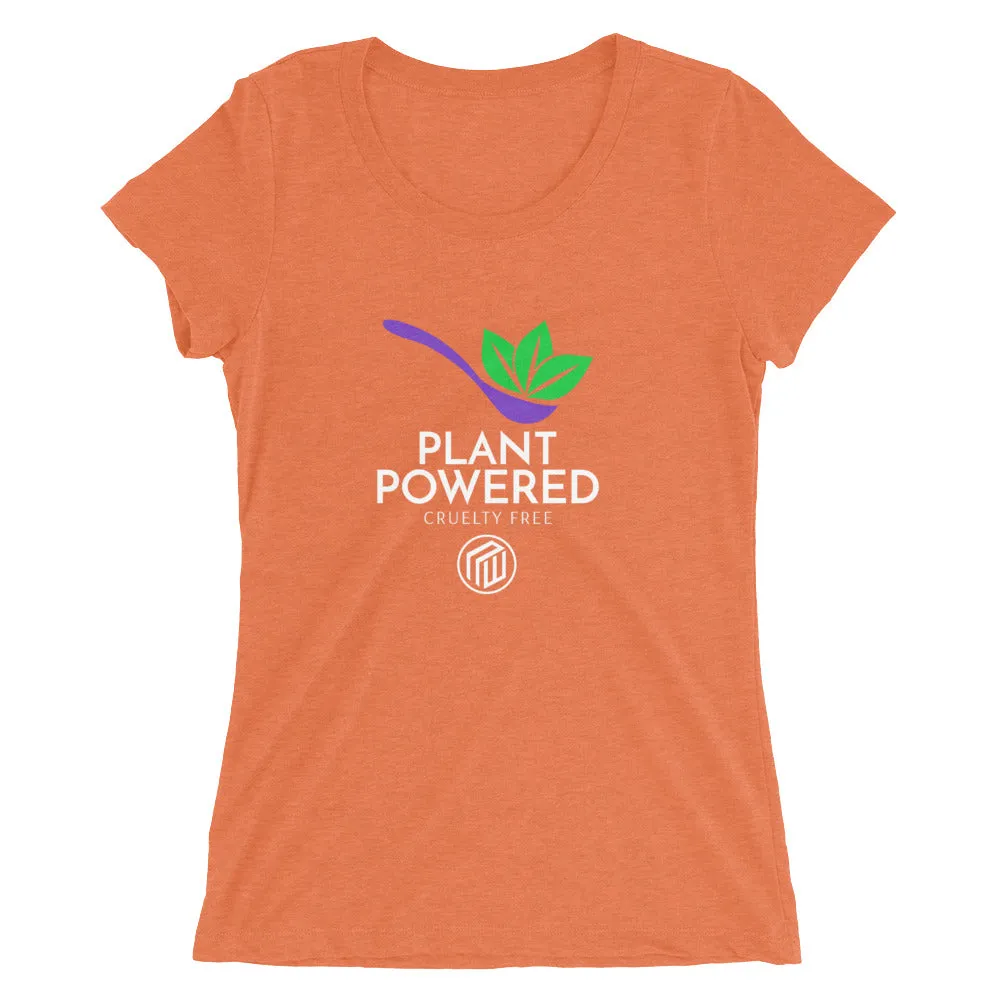 Plant Powered Ladies' short sleeve t-shirt