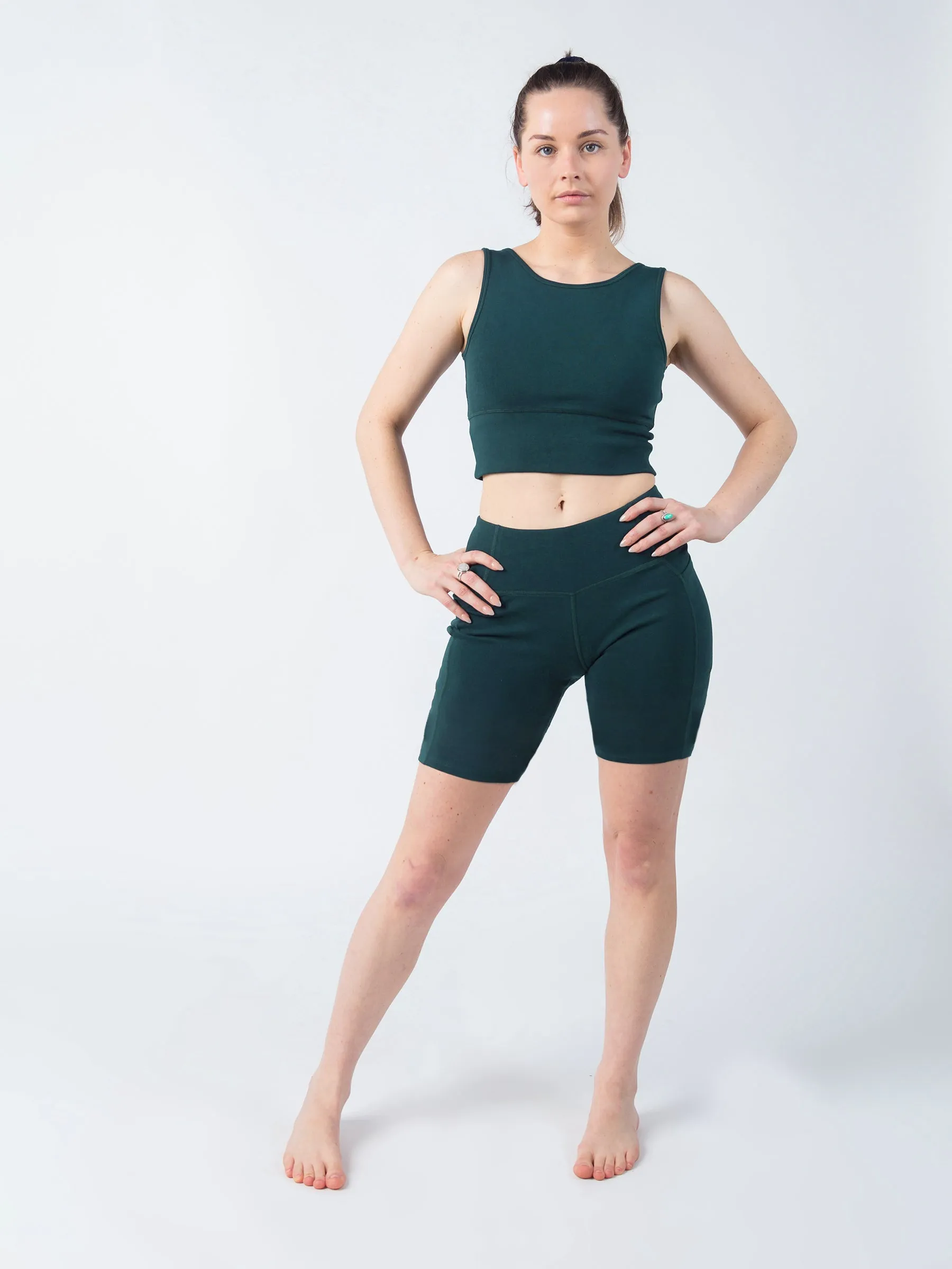 PlantTec™ Organic Shorts | Monstera