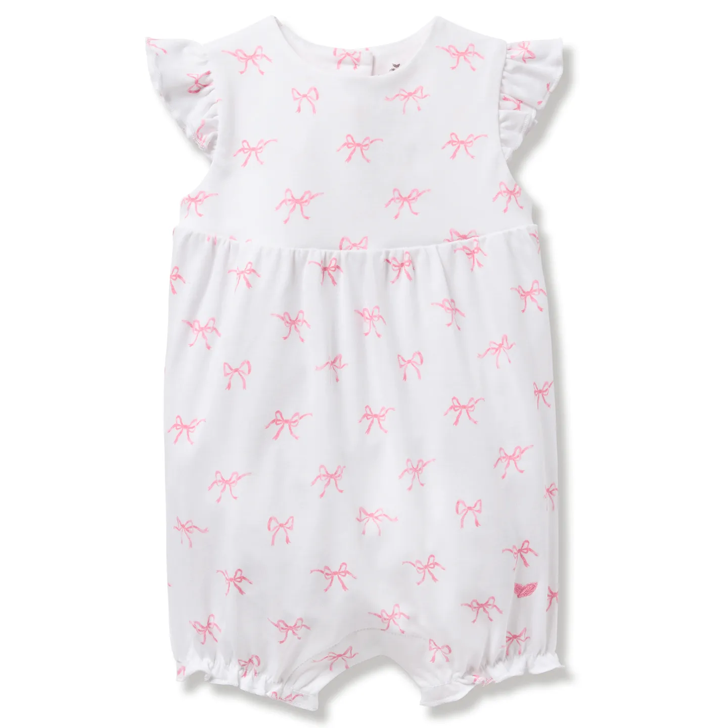 Play Romper in Blushing Bows