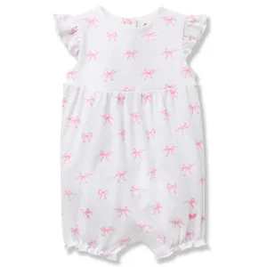 Play Romper in Blushing Bows