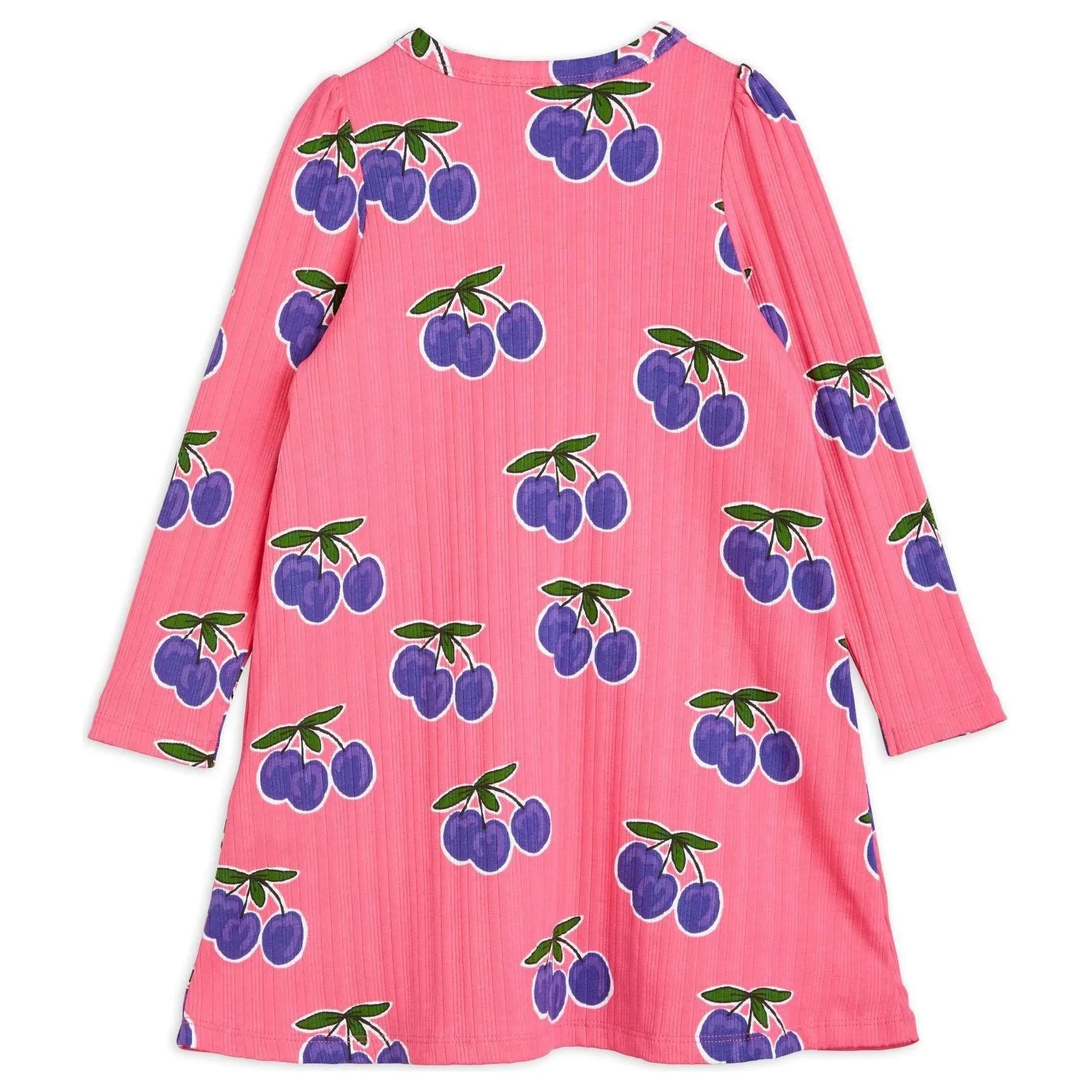 Plum Aop Ls Dress