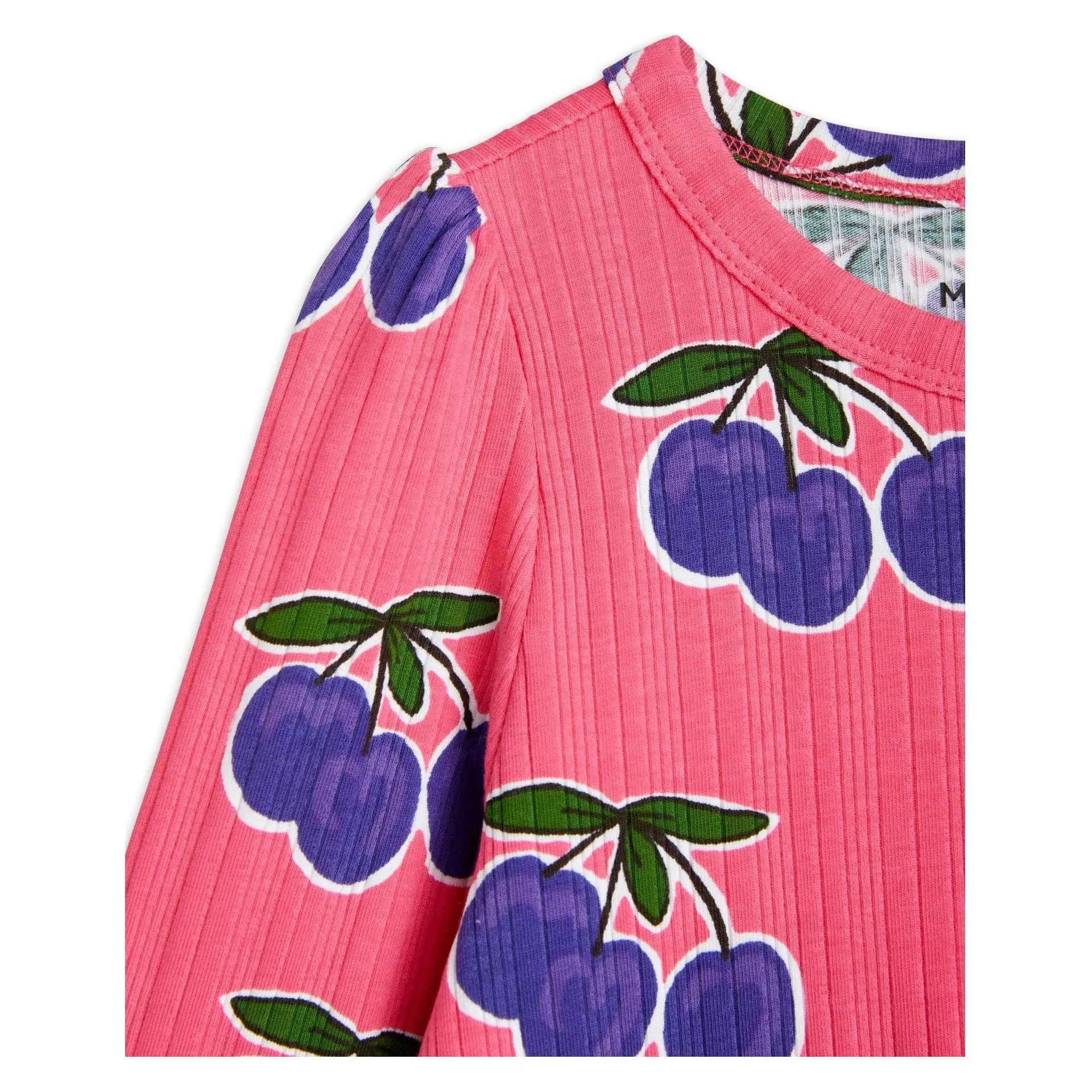 Plum Aop Ls Dress