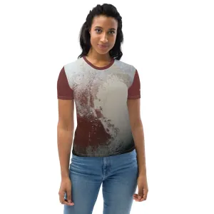 Pluto by New Horizons Fitted T-Shirt