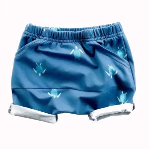 Pocket Shorts - Turtles (6-12m)*