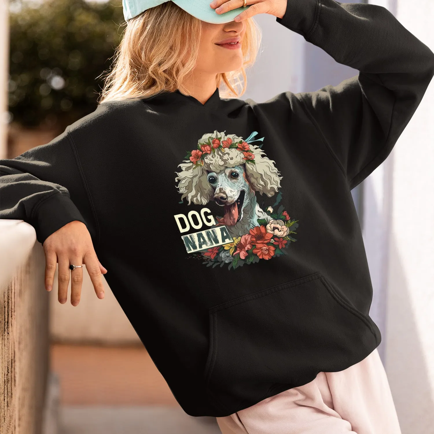 Poodle Dog T-shirt, Pet Lover Shirt, Dog Lover Shirt, Dog Nana  T-Shirt, Dog Owner Shirt, Gift For Dog Grandma, Funny Dog Shirts, Women Dog T-Shirt, Mother's Day Gift, Dog Lover Wife Gifts, Dog Shirt