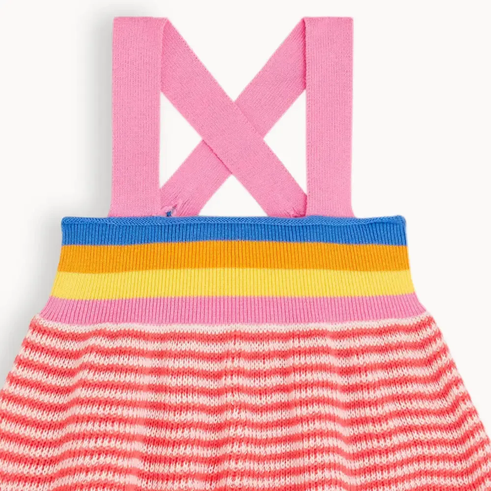 Poole - Red Knitted Sun Dress