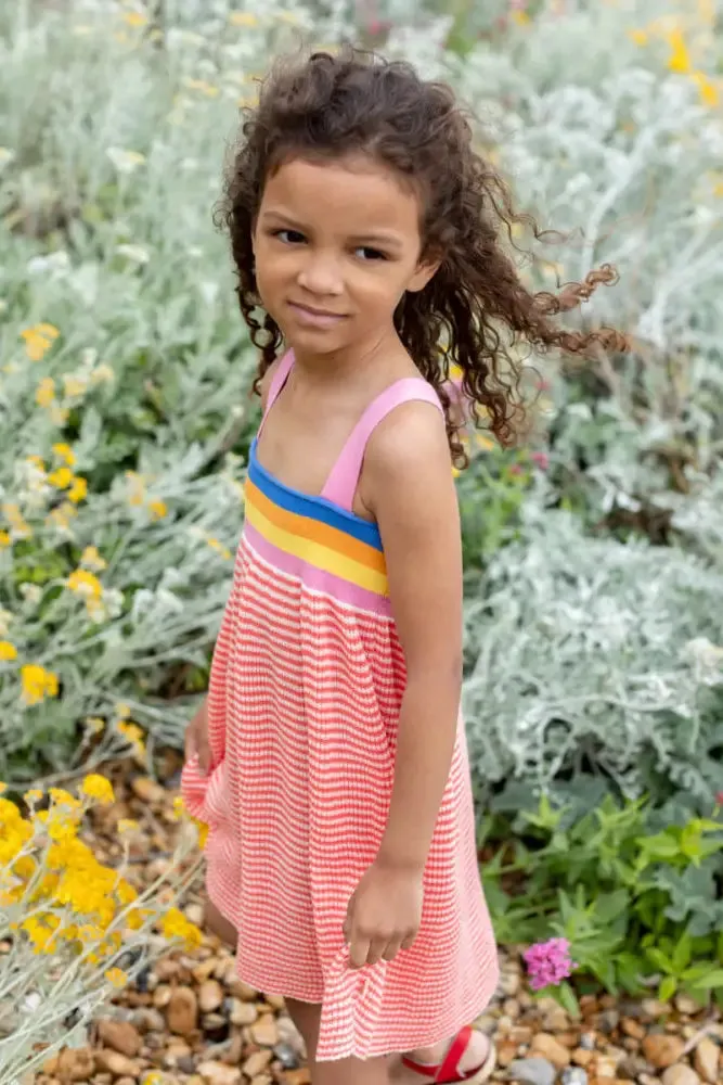 Poole - Red Knitted Sun Dress
