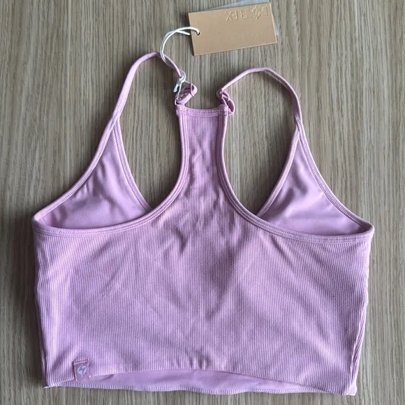 POPFLEX Plié Corset Crop Bralette in Bubblegum 🫶