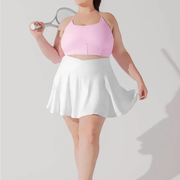 POPFLEX Plié Corset Crop Bralette in Bubblegum 🫶